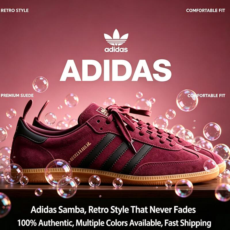 Adidas Shoes Gazelle - 아디다스 삼바 트레포일 유니섹스 로우탑 스니커즈,