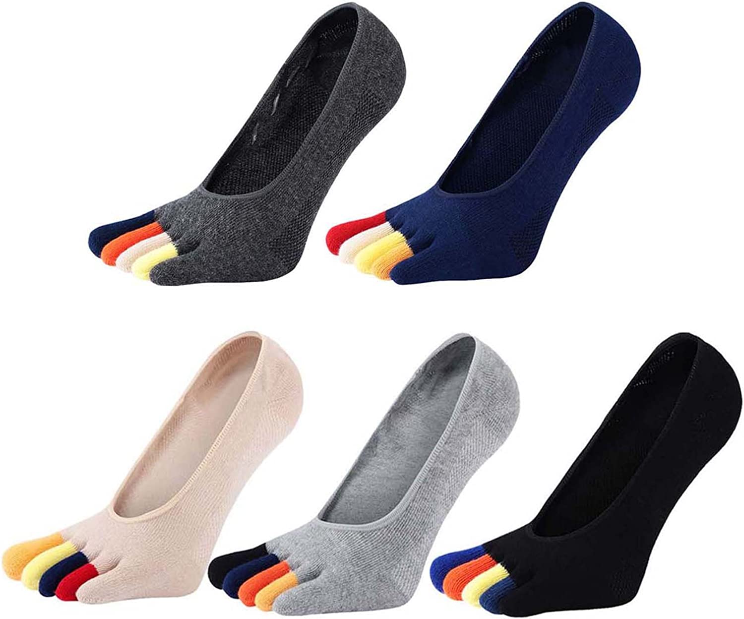 5 쌍 남성용 로우 컷 로퍼 양말 발가락 부분이 패션  - Invisibility Sock Loafer 리뷰 및 가격