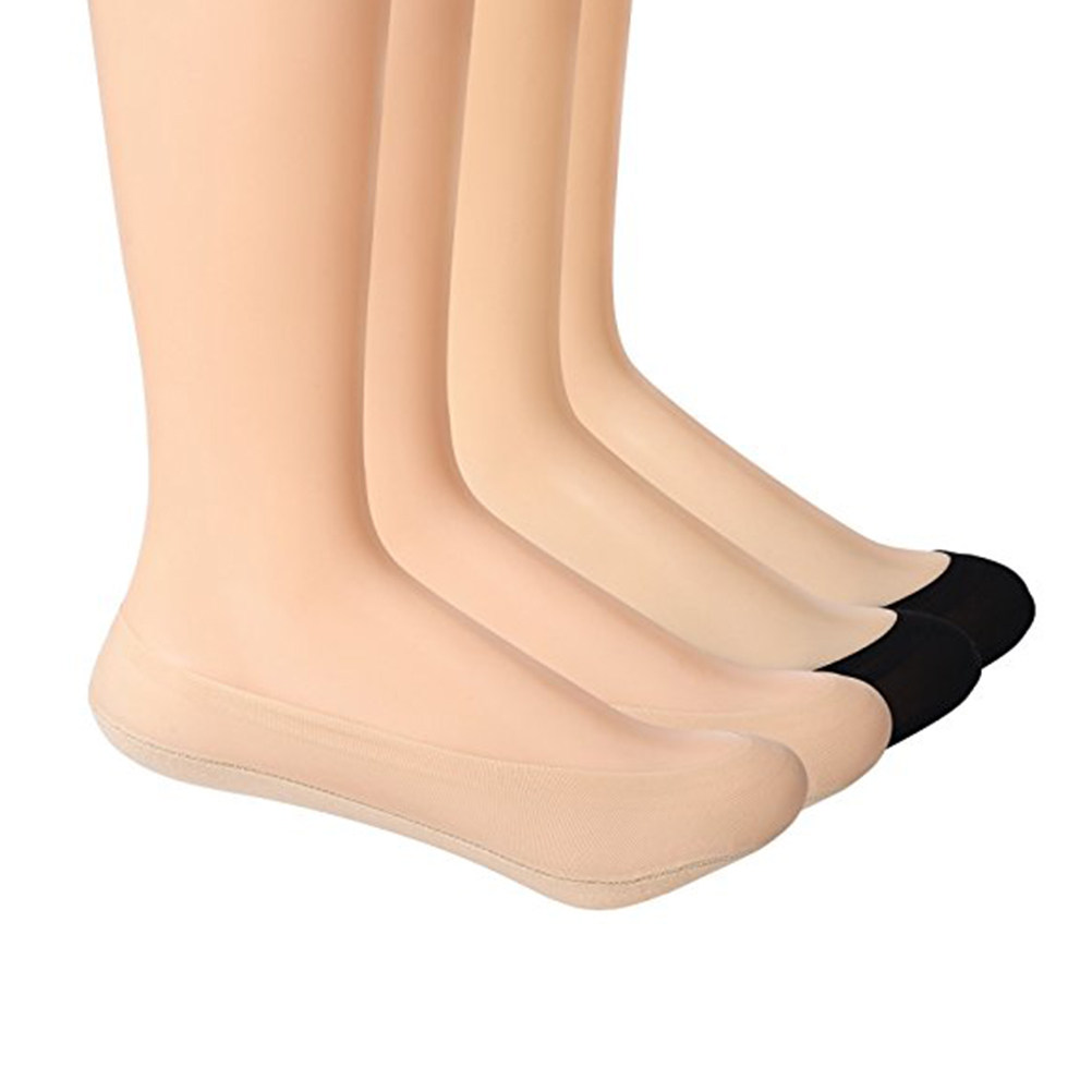 4 쌍 여성용 울트라 로우 보이지 않는 양말 노쇼 안티 - Invisibility Sock Loafer 리뷰 및 가격