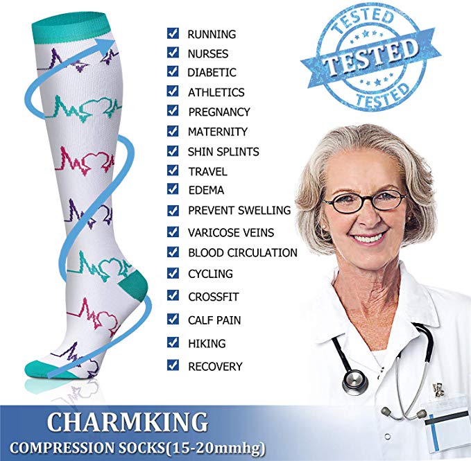 S-XXL 3 쌍 무료 배송 간호사 압축 양말 정맥류  - Compression Sock Medical 리뷰 및 가격
