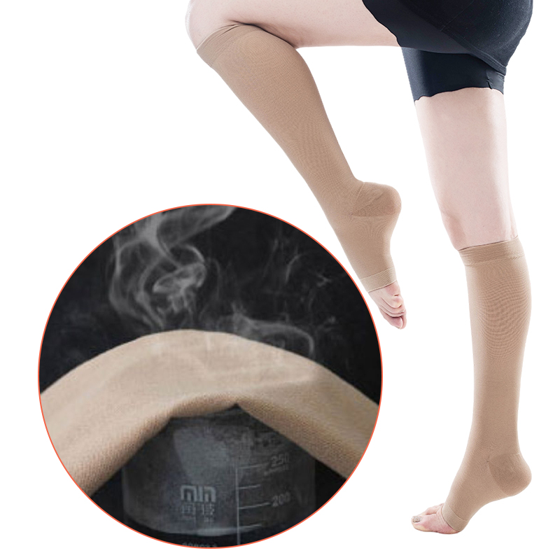 S-5XL 의료 압박 종아리 소매 오픈 토 축구 달리기 - Compression Sock Medical 리뷰 및 가격